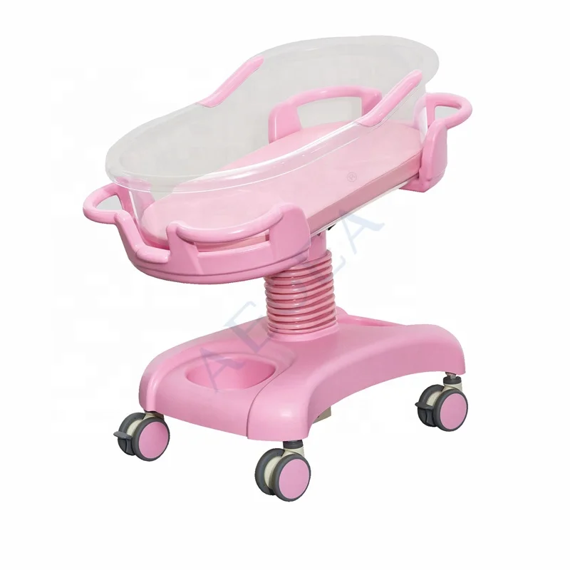 Ag Cb011 Adjustable Medical Luxury Abs Infant Bassinet Hospital