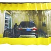 Crystal Folding Push-pull Transparent Curtain Dust-proof and Waterproof Cut-off Curtain for Car Washing Room