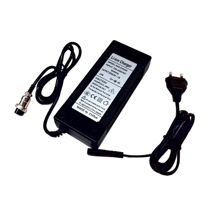 54.6V 2A Charger Electric Bike for 48 Volt Li-Ion Battery Charger Power  Supply