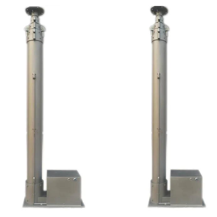 4m Motorized Telescopic Mast Mechanical Telescopic Pole Vehicle Mounted