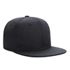 Cheap adult cooling girls bulk plain 6 panel custom 3d embroidered flat big black snapback cap