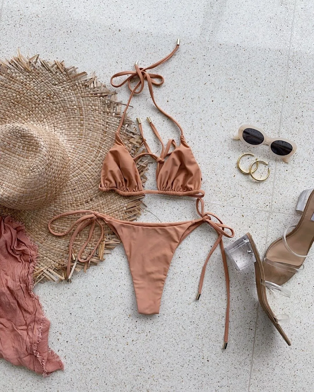 2019 new summer styles women extreme micro bikini fashion show