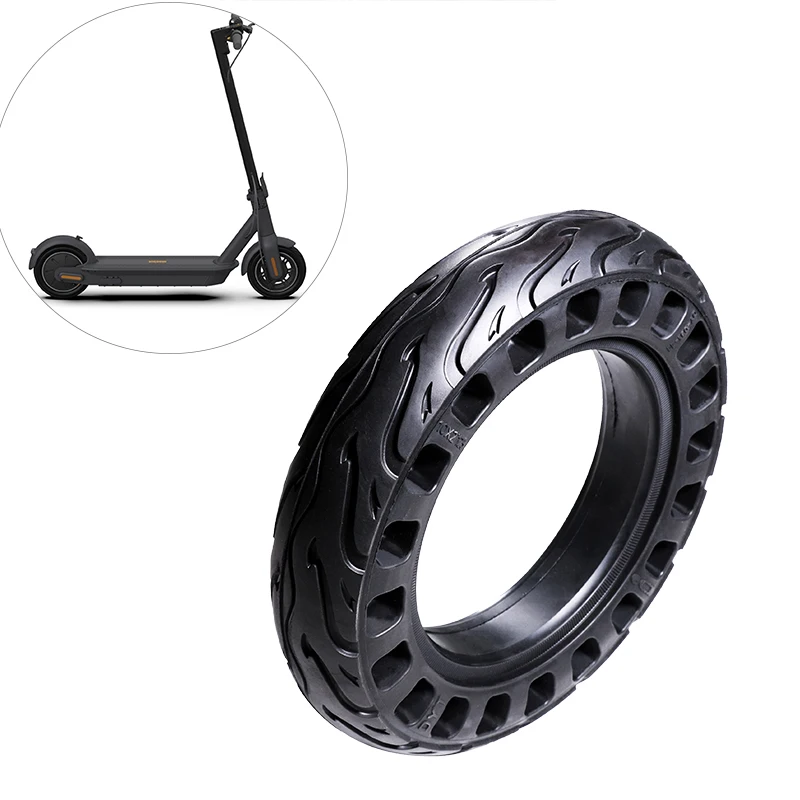 Superbsail 10x2.125 Solid Tire For Electric Scooter 10 Inch 10x2.0/2.25 Non Pneumatic Solid Tubeless Explosion Proof Tire manufacture