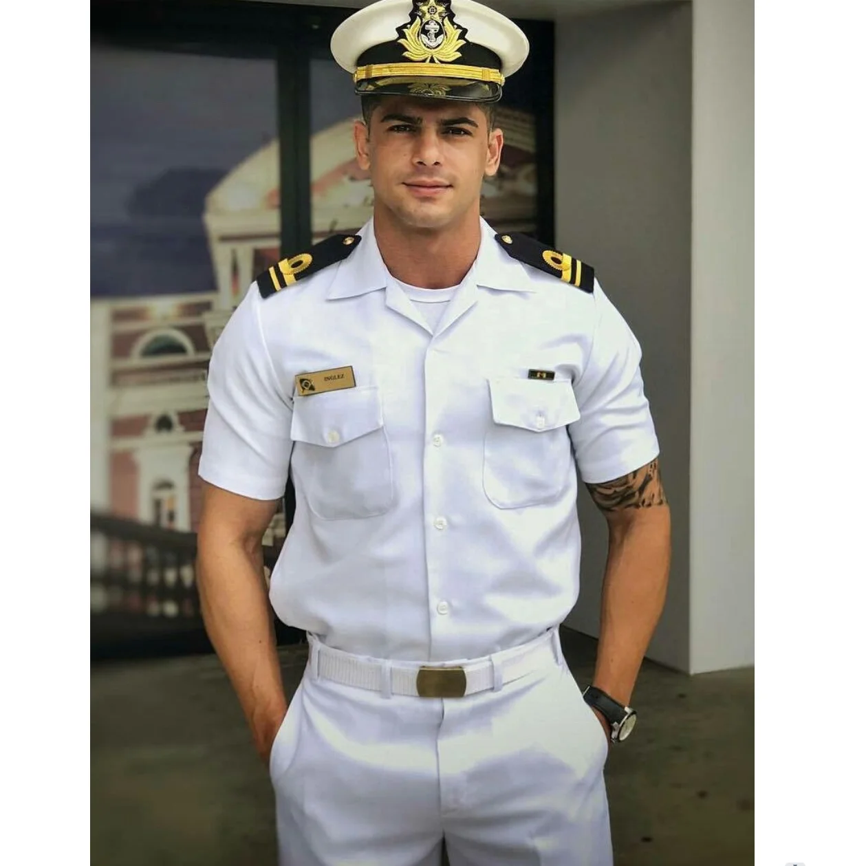marine dress whites DVIDS - Images Iso Factory White Shirt And