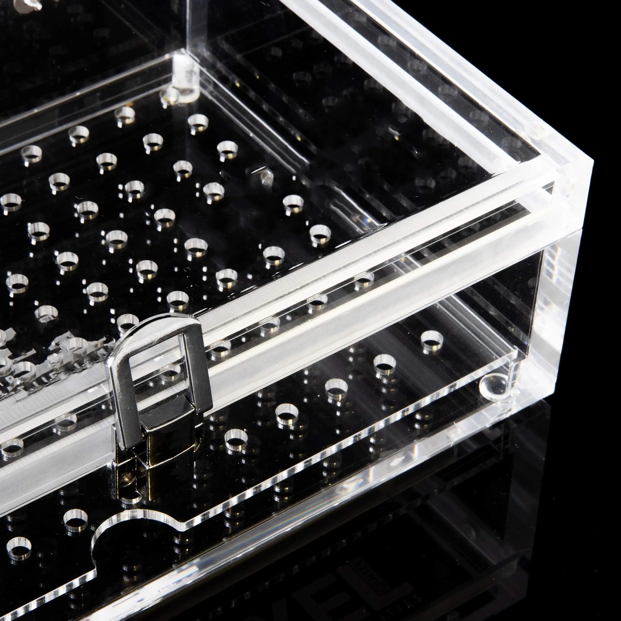 Samtao Acrylic Cigar Humidor Display Standing Cigar Humidor Modern