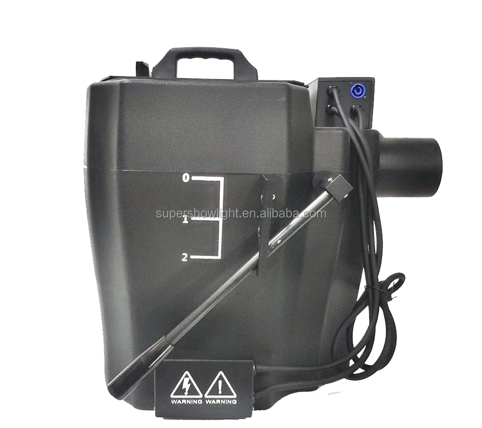 6000w Dry Ice Fog Machine Manual Control Big Power Low Ground Fog Smoke