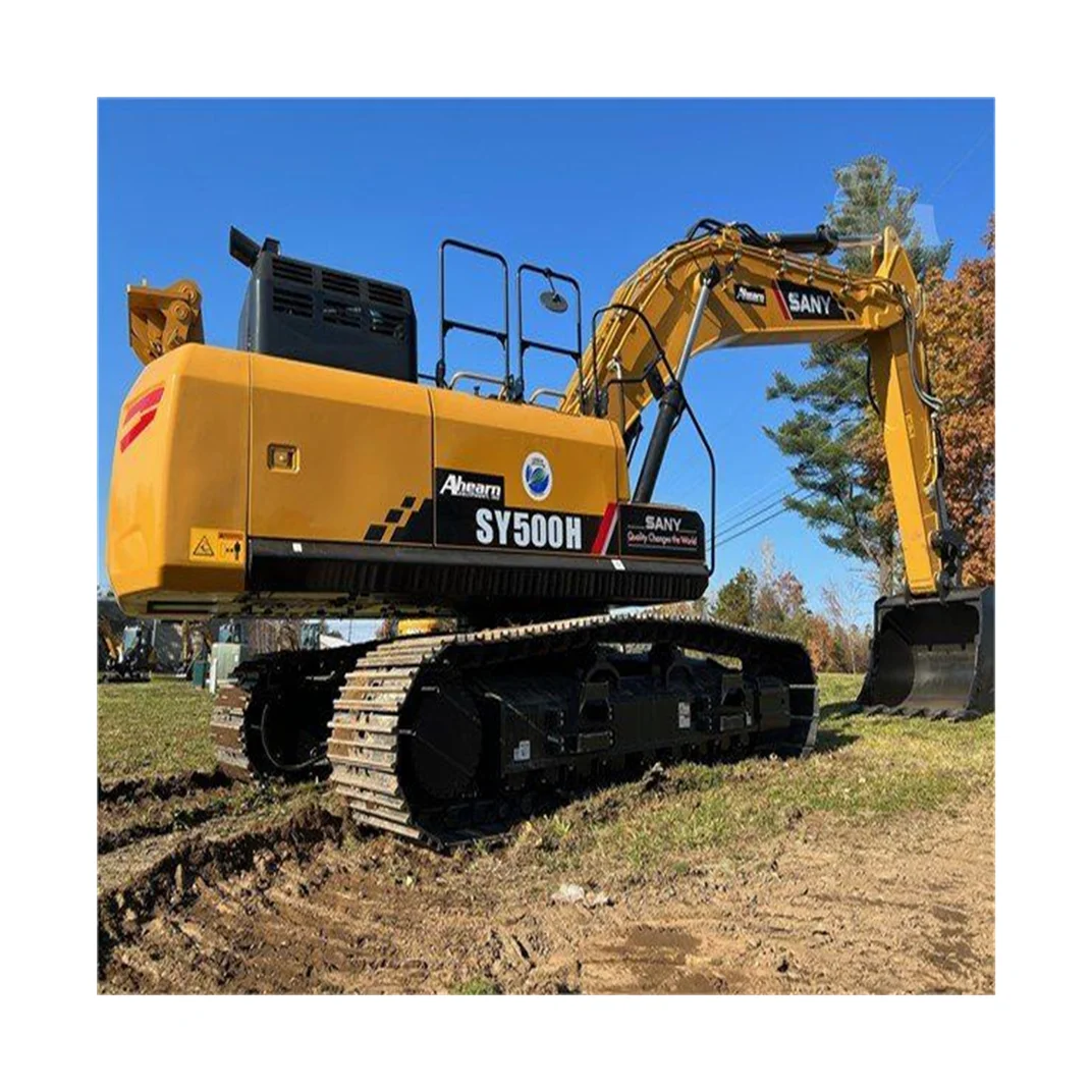 Second Hand Construction Equipment Sany Sy500-h Excavator 50 Ton Large ...