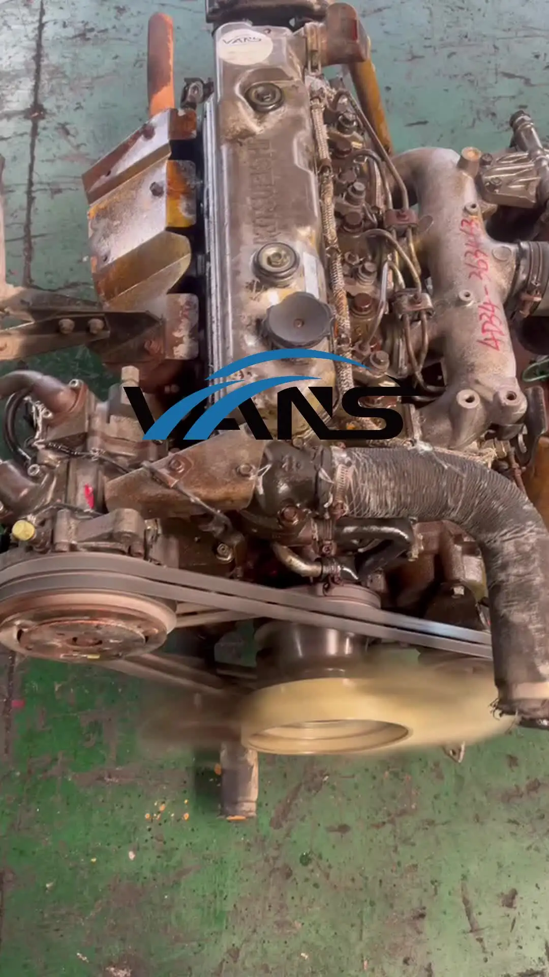 Used Japanese Engine for Mitsubishi 4D33 4D34 4D35 Canter