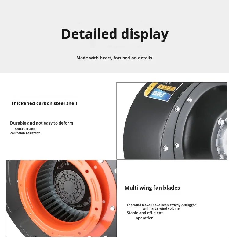 Centrifugal Blower, 380V, Centrifugal Fan - detail 32