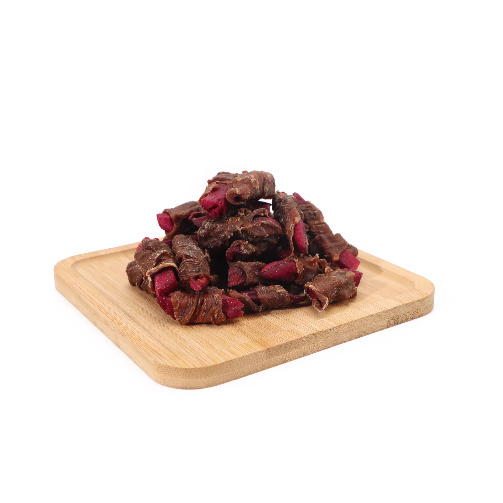 Duck Meat Purple Sweet Potato Handmade Dog Snacks for Pet Molars-Export Custom E-commerce Foreign Trade No Additives Zhejiang factory