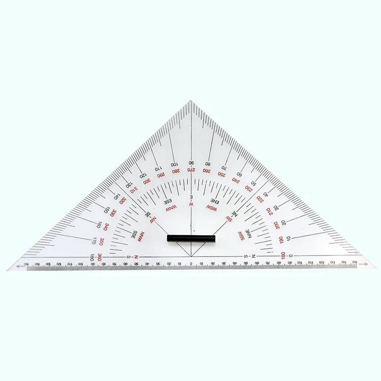 Marine Plastic Protractor Nautical Triangle Of Inoue Type 360mm Buy