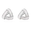 ANKA Triangle Cubic Zircon Slide On Cushions For Clip Earring Bar Setting Fashion For Women E135830
