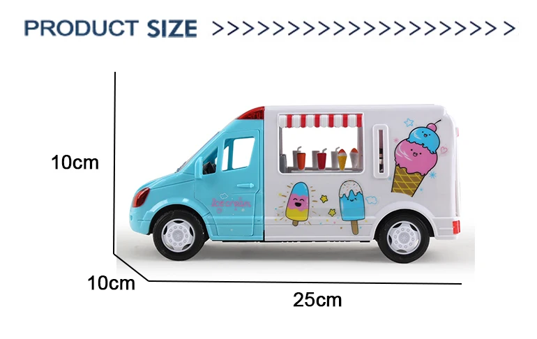 ice cream truck toy set