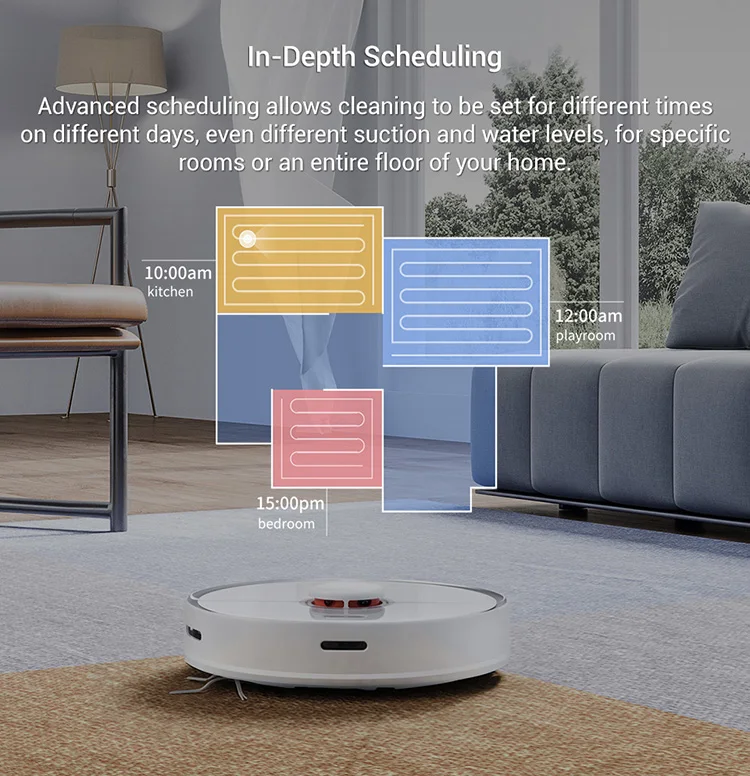 Original Mi S5max Easy Home Smart Auto Robotic Vacuum Sweeping Robot