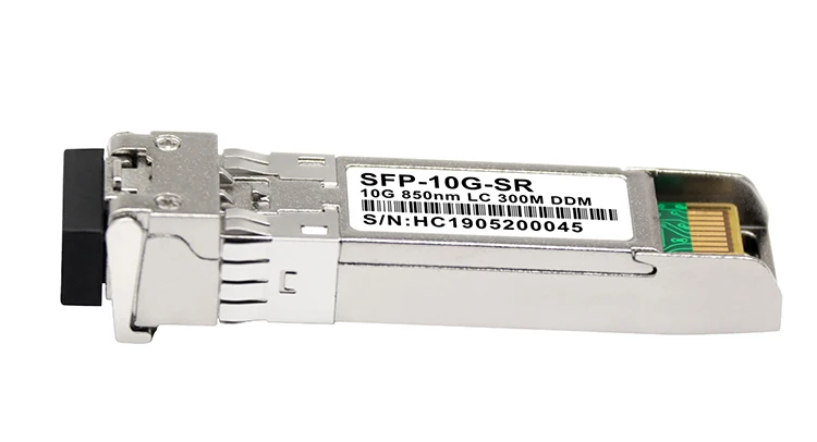 sfp module sfp -10g-sr with 850nm 300m DDM dual mode sfp fiber transceiver module