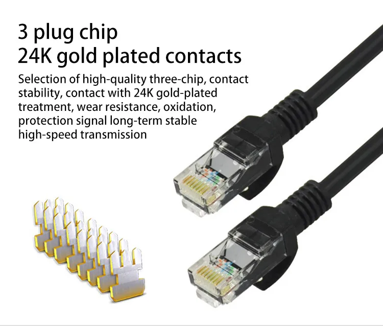 High Quality Cable 1m 2m 3m 5m Cat 6 Cat5e Cat6 Patch Cable