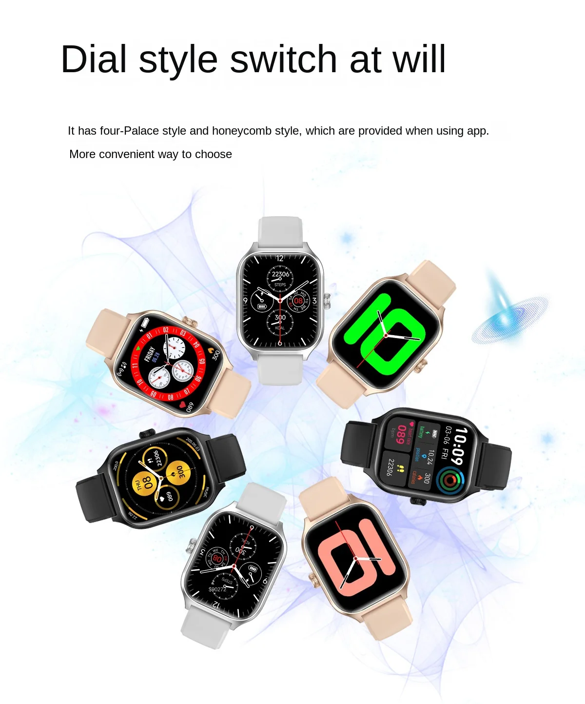 蓝牙智能手表心率监测信息提醒长电池寿命触摸屏男士商务女装时尚礼品