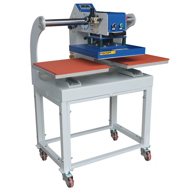 product semi autimatic 40cm60cm t shirts pneumatic heat press machine-1