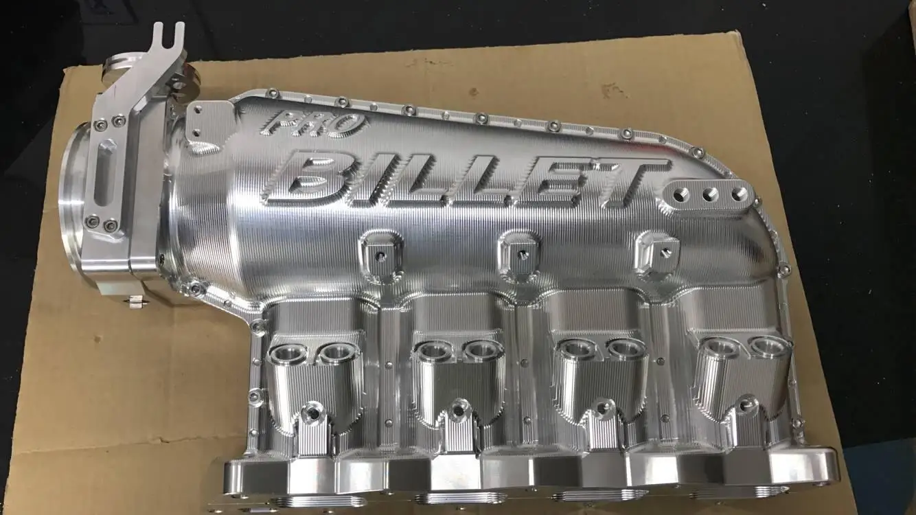 High Performance 5axis Process Aluminum Tech Racing Intake Manifold