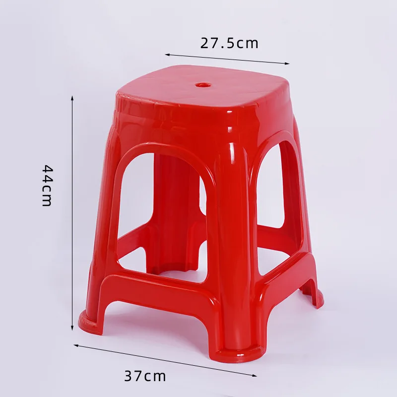 Traditional Plastic Stool With Four Legs Plastic Stool Chair Stackable