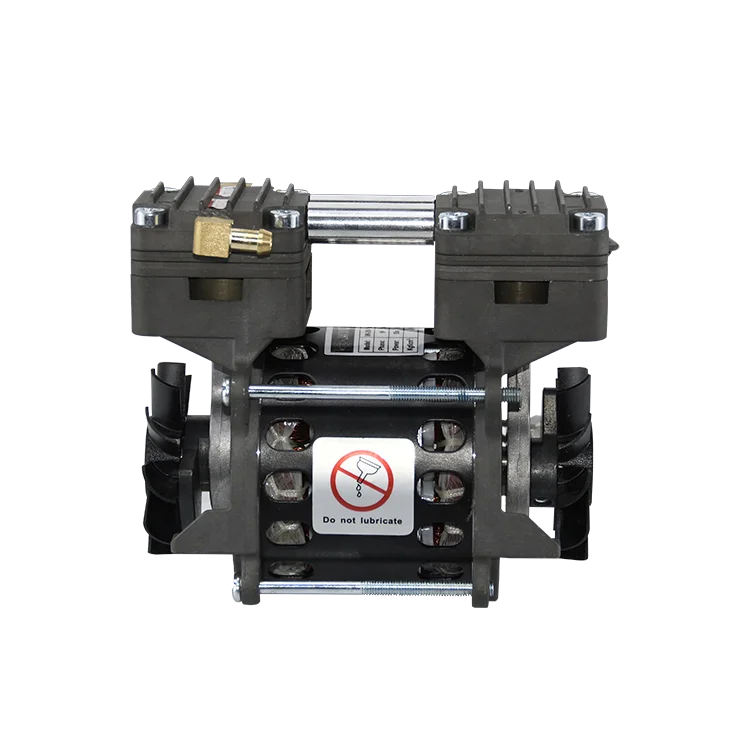 VN-30-1 dry piston vacuum pump, electric small oil free vacuum pump, low noise vacuum pump 110v vacuum pump oilless manufacture