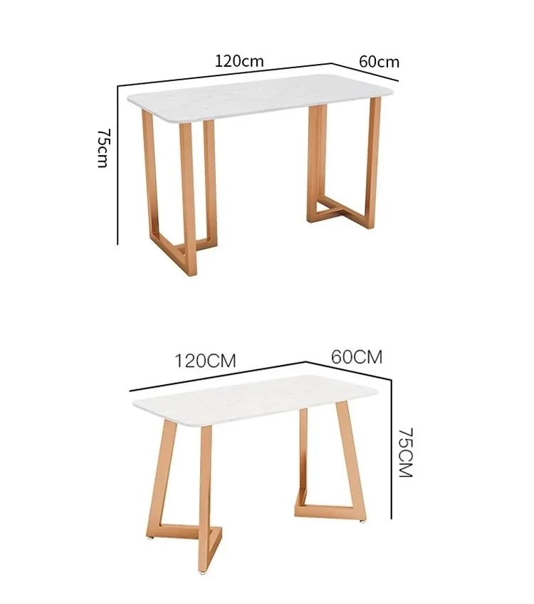Nordic modern furniture chairs and tables combination of large and small households contracted combination