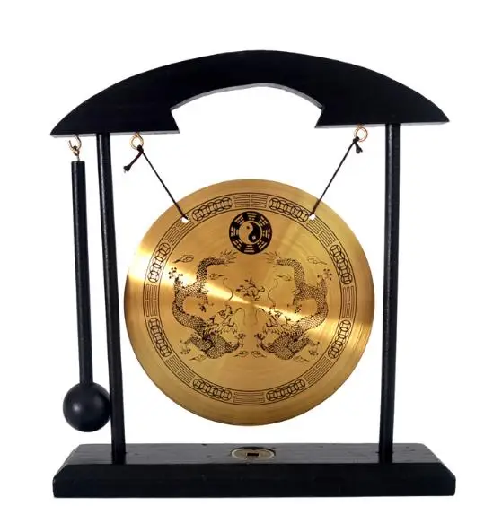 Chinese Traditronal Gong Handmade Brass Fengshui Gong Bell Buy Brass