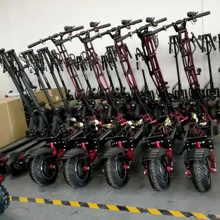 New SK-11adult 8000W offroad foldable off road dual motor electric scooter in Europe warehouse warehouse