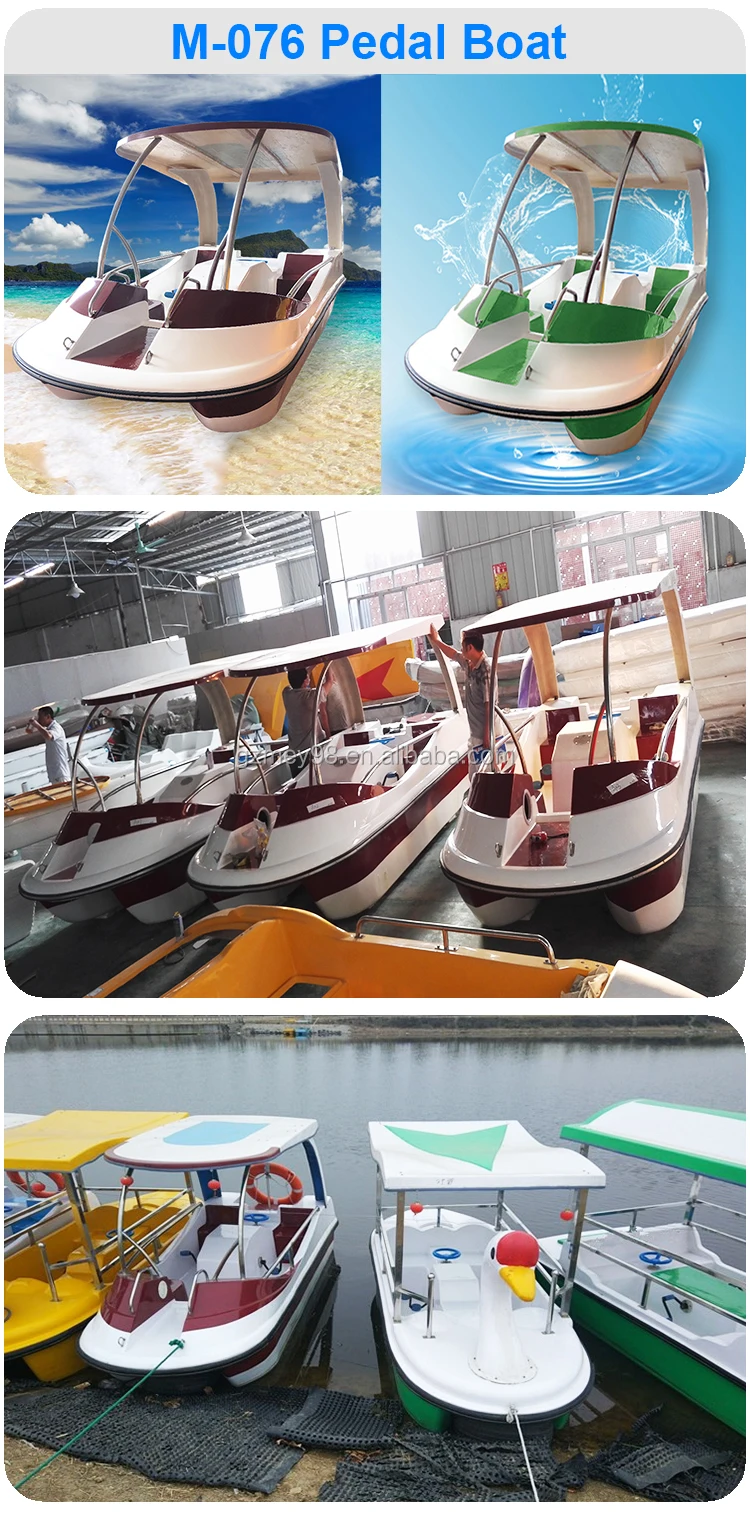 6 Person Pedal Boat For Water Amusement Park Lake For Family Leisure