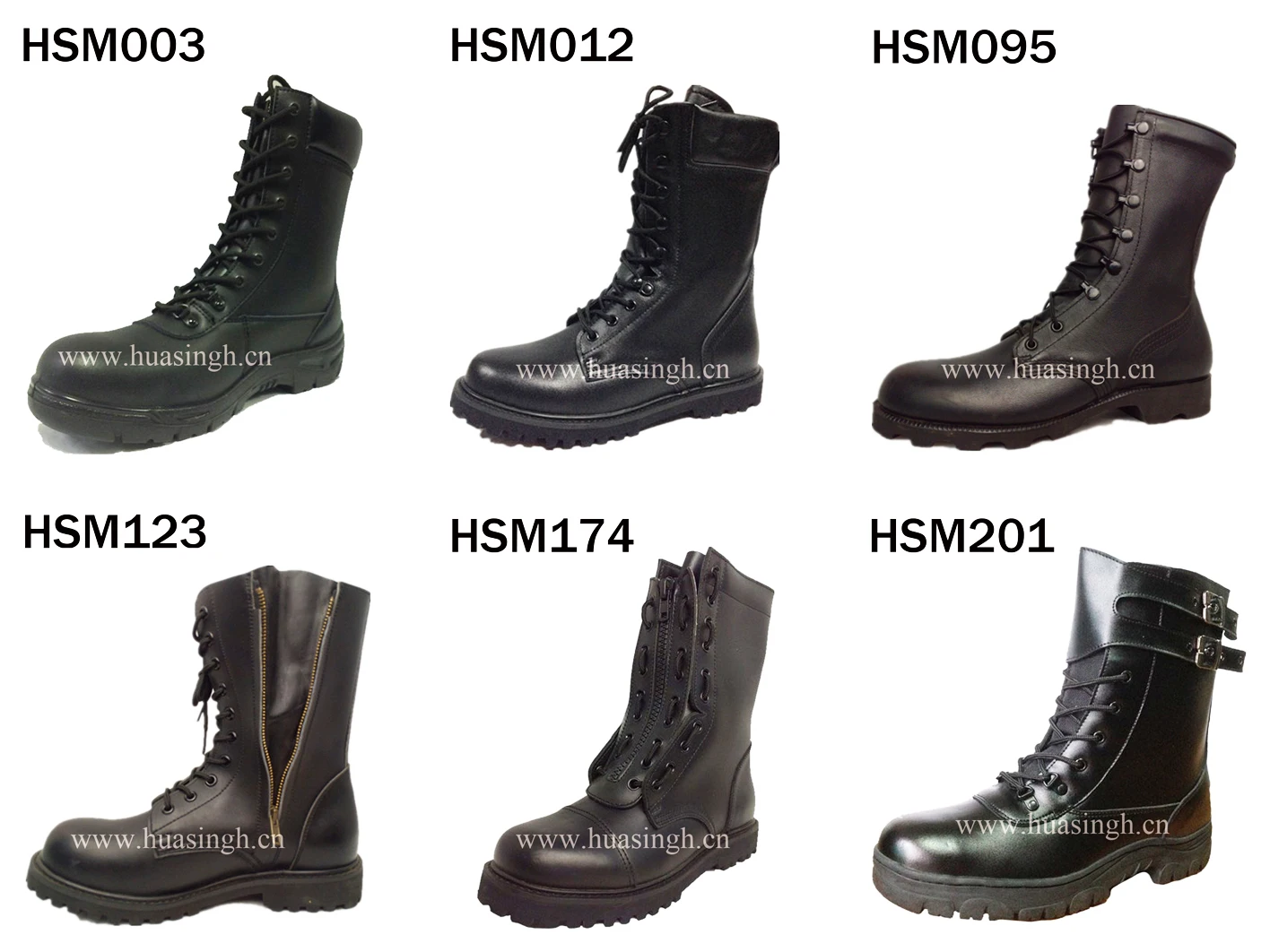 FULL LEATHE MILITARY BOOTS