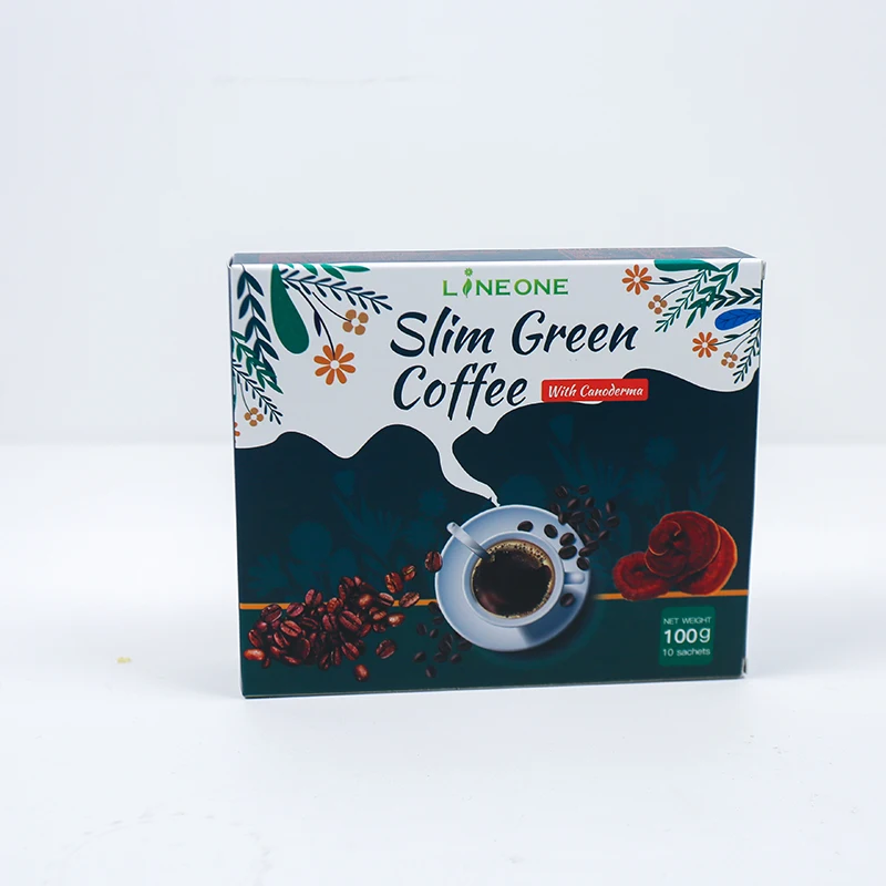 OEM price organic reishi coffee mix Ganoderma Lucidum Reishi Mushroom Instant Coffee 3 in 1 Slimming healthy Lingzhi Extract factory