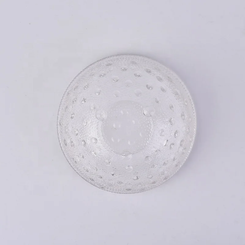 Unique bowl-shape candle holder tea light glass candle vessel wedding decor wholesale