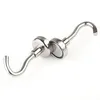 N25 to N52 Customized size Ndfeb Magnet dia Holding Magnet Hook with Internal Thread Eyebolt Hole for Rope