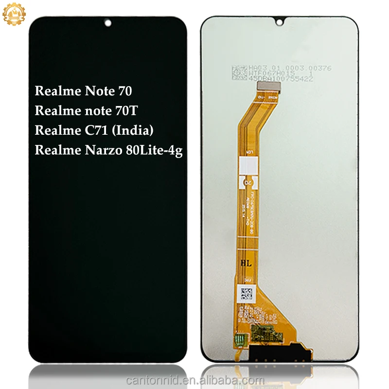 Universal LCD Screen for Oppo Realme C71, Note 70, 70T, Narzo 80