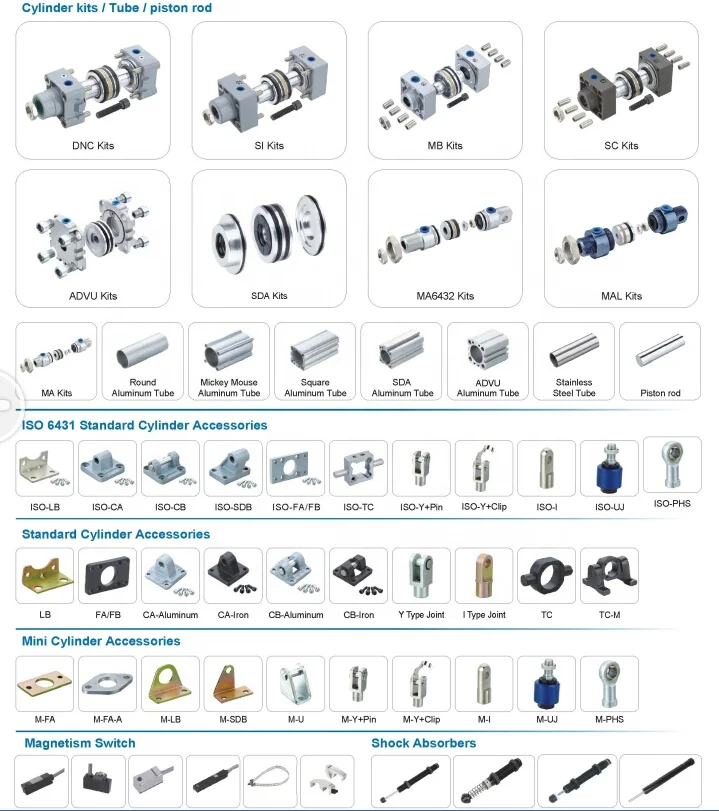 air cylinder accessories