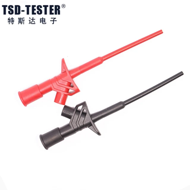 Professional Insulated Quick Test Hook Clip High Voltage Flexible Testing Pr JEJ 