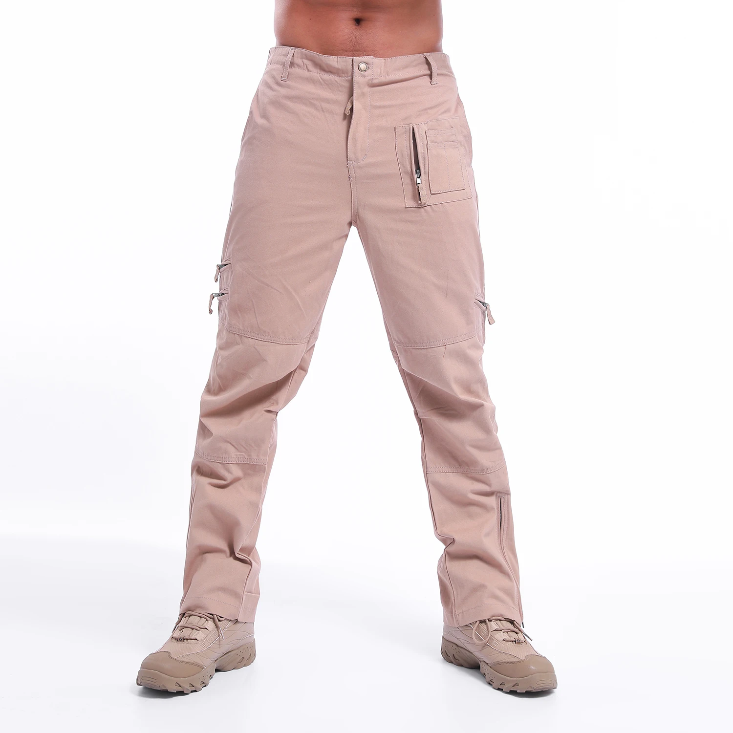 Men's Tactical Pants Outdoor Workout Cargo Pants With Multiplepockets