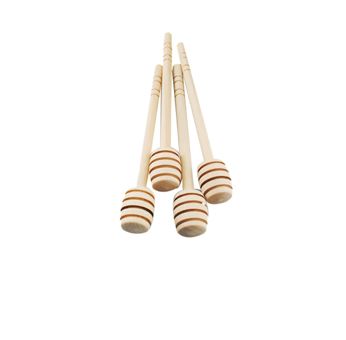 Wholesale Beekeeping gadget honey stick agitator eco friendly wood honey stick honey spoon