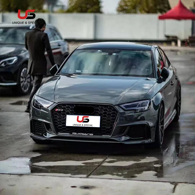 High Quality Auto Body Kit For Audi A3 Modified To Rs3 Style Front