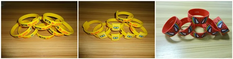 wrist bands silicone rubber wristband