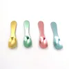 Customize aluminum ice cream spoon, special for dessert fork and beautiful knife for dessert pot