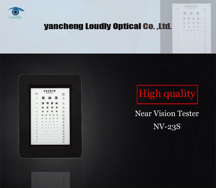 optical equipment visual acuity chart low price