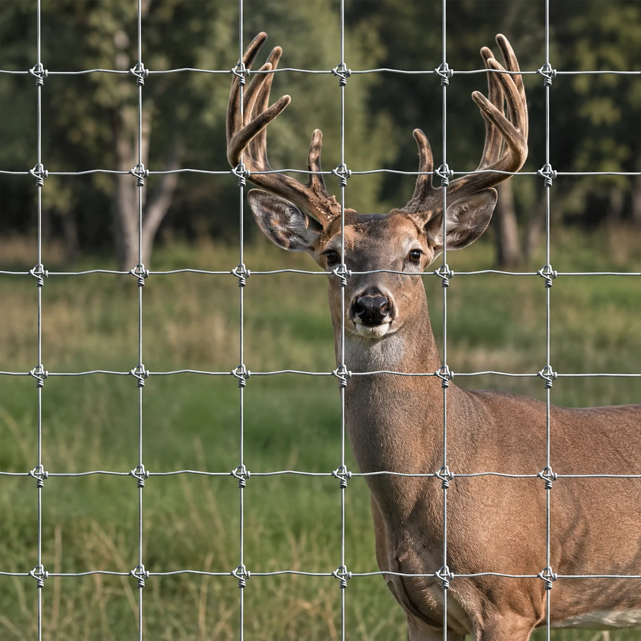 Hinge Joint Fence for Deer
