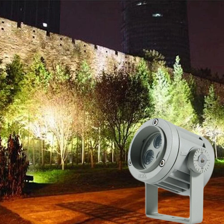 Outdoor color changing garden 5w 220v 110v spot lamp rgb dmx 512 LED 3w red led spotlight 5w