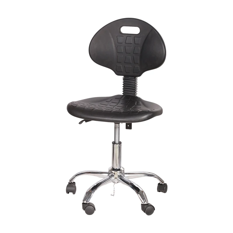 Backrest Antistatic Chair Pu Foam Chair For Laboratory Esd Working