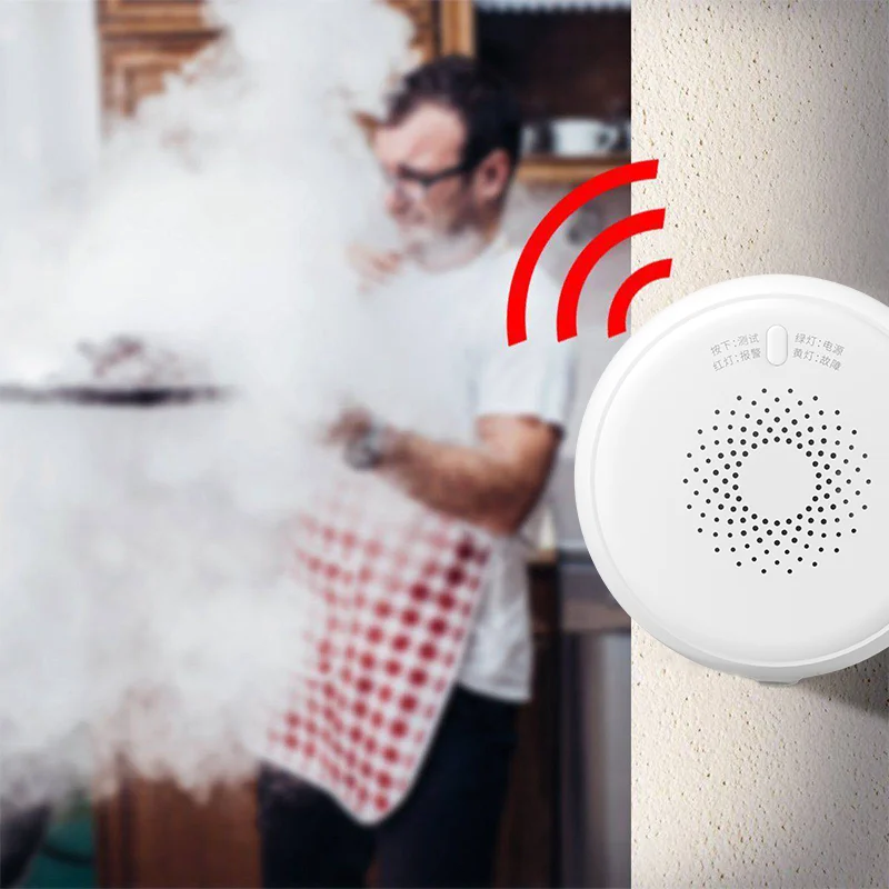 Tuya Smart Home Security High Sensitivity Gas Detection ZigBee Gas Sensor - ANKUX.COM