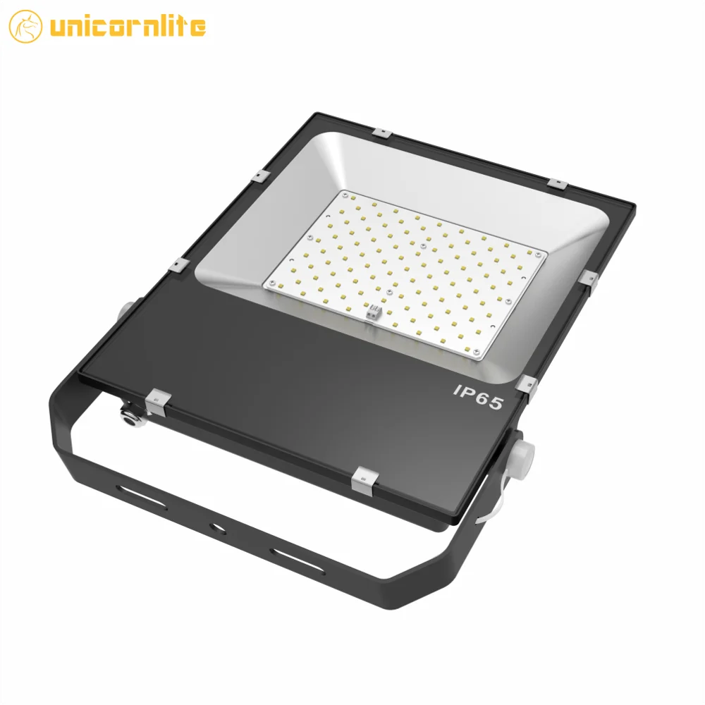 High Lumen 150LM/W PIR Motion Sensor Option LED Flood Light With Logo Printing