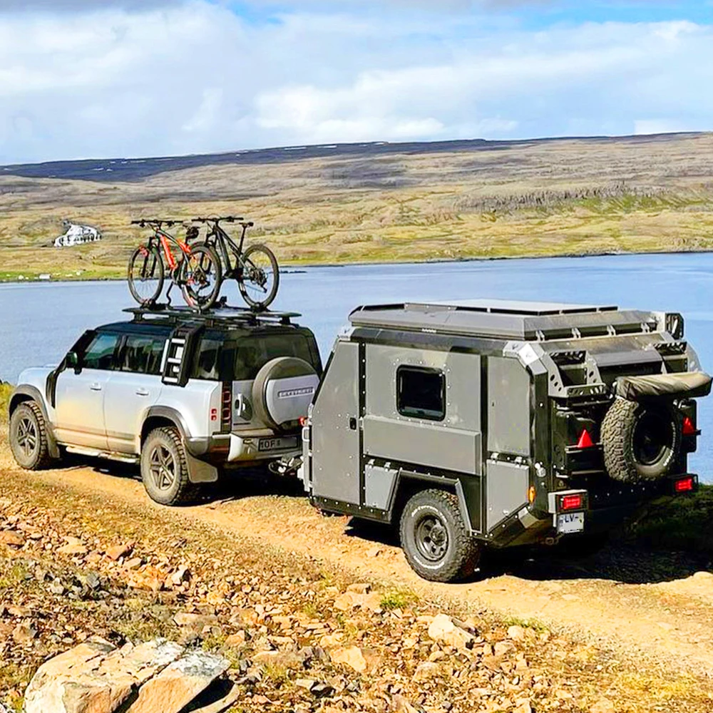 Australian Off Road Camping Travel Trailer Outside Lightweight 4x4 ...