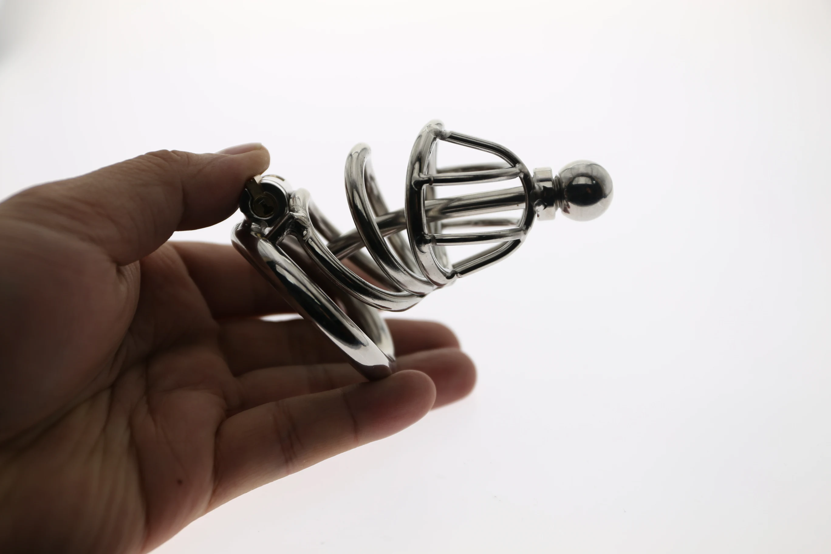 贞操笼钢阴茎扩展 cbt 性玩具阴茎扩大装置