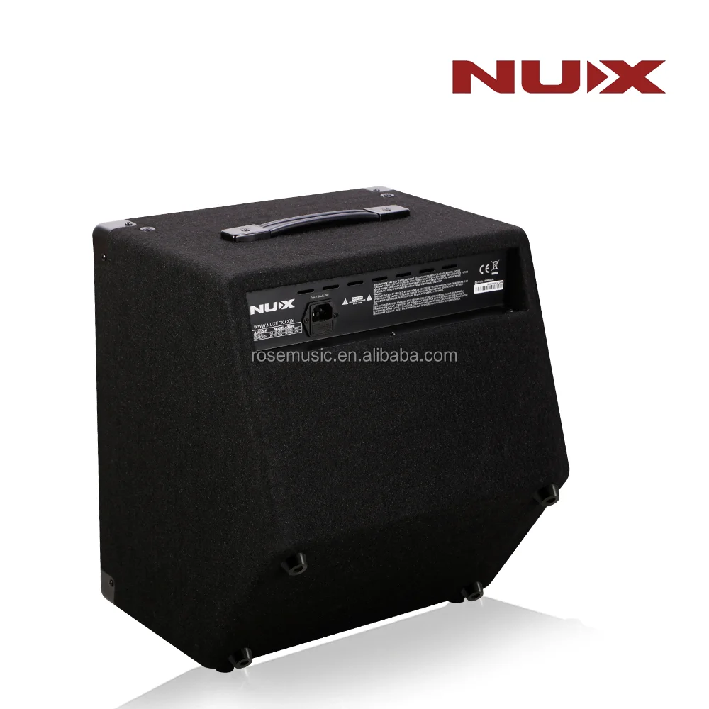 Nux Da30 Electronic Drum Set Amplifier Percussion Amp 30 Watt 10'' Fullrange Coaxial Speaker